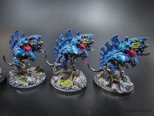 Warhammer 40k Tyranid Barbgaunts x5 Painted R5S1B1460 - Picture 8 of 13