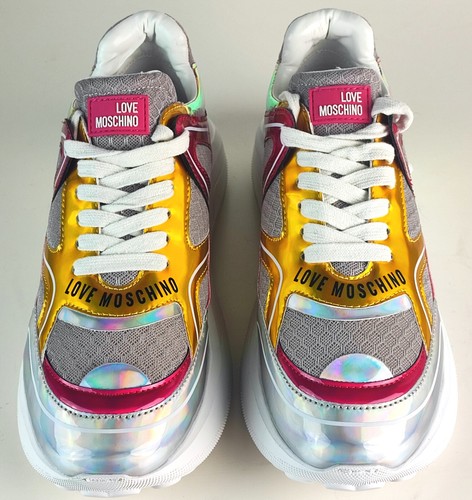 Zapatillas de mujer LOVE MOSCHINO Chunky T.38 NUEVAS - Imagen 6 de 17