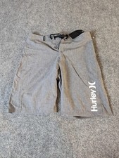 Hurley Boys Shorts Size 16 Grey New 16/28 NWT