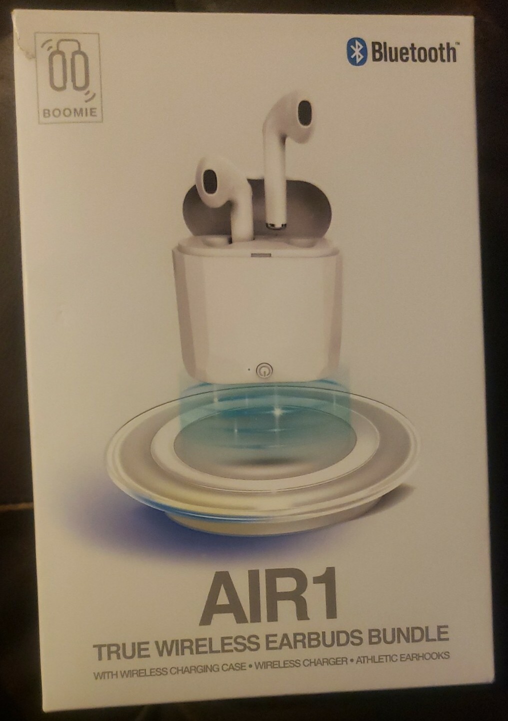 Air2 true wireless charging earbuds with wireless charging pad sales