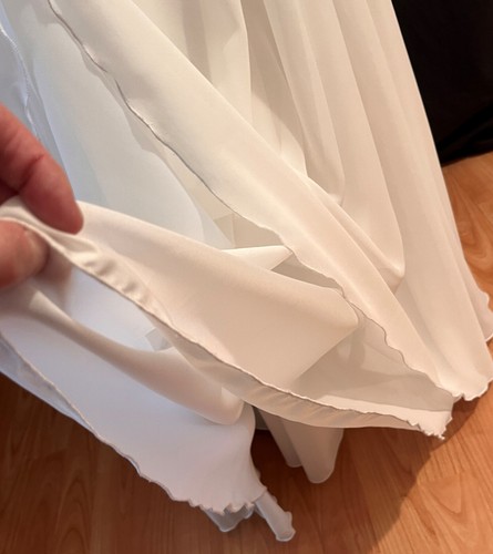 Hochzeitskleid mit passender Jacke, gebraucht - Grösse M ( kostenloser Versand ) - Bild 7 von 22