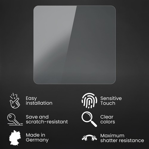 Bruni 2x Protective Film for Zoom F6 Screen Protector Screen Protection - Picture 3 of 8