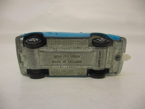ESF-36456 Matchbox Superfast Nr. 14 Iso Grifo, mit Gebrauchsspuren, Farbschäden - Bild 6 von 6