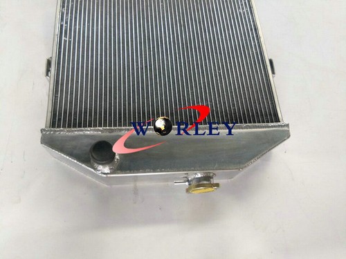Aluminum Radiator&FAN For Ford Mercury Coupe car Ford V8 1942-1948 43 44 46 47 - Picture 7 of 11