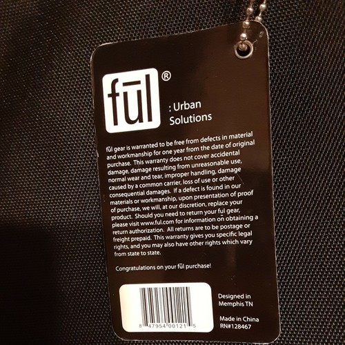 Organizador completo de bolsa de viaje para tableta mensajera portátil Urban Solutions Street... - Imagen 9 de 9