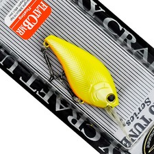 LUCKY CRAFT Flat CB MR Medium Diving Rattle Crankbait Lure 2.5" - PEARL LEMON