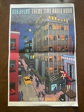 BOB DYLAN Theme Time Radio Hour Promotional Poster XM Very Good Plus