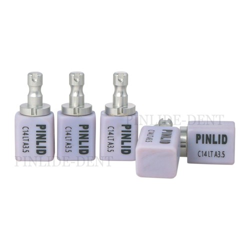 5Pcs C14 LT-A3.5 Dental Ceramic Lithium Dislicate Block Fit Sirona Cerec CAD CAM - Picture 3 of 4