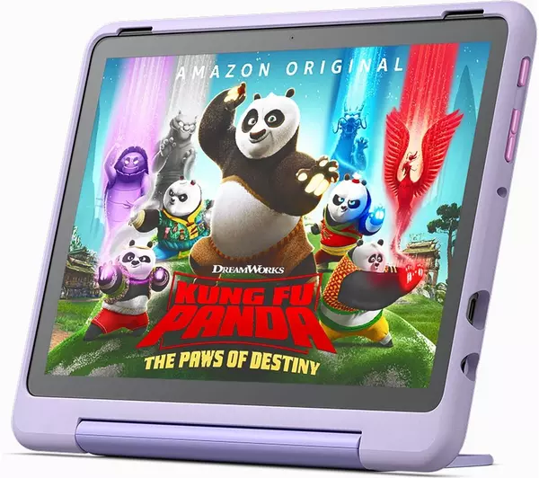Amazon Fire HD 10 Kids Pro Tablet 2023  32GB 13th GEN  Colours  Green Purple - image 1