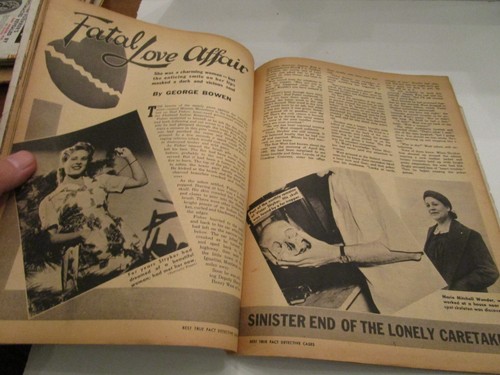 Vintage BEST TRUE FACT DETECTIVE 9/1944 (Sex & True Crime) Post Mortem photos - Picture 12 of 12