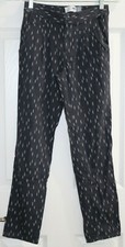 OLD NAVY Pants Youth Girl's Size L 10 Pleat Front Dark Gray Soft Loose 