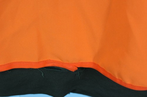 Camo w/ Hunter Blaze Orange Full Zip Vest Mens Casual Hunting Outdoor Regular - Picture 4 of 5