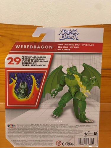 Altered Beast Weredragon + Lightning Bolt 42354 Jakks Pacific SEGA FREE SHIP NEW - Picture 2 of 8