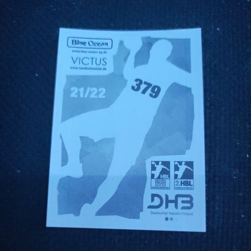 Blue Ocean - Handball 2021 2022 - Sticker NR.379 - Bild 2 von 2