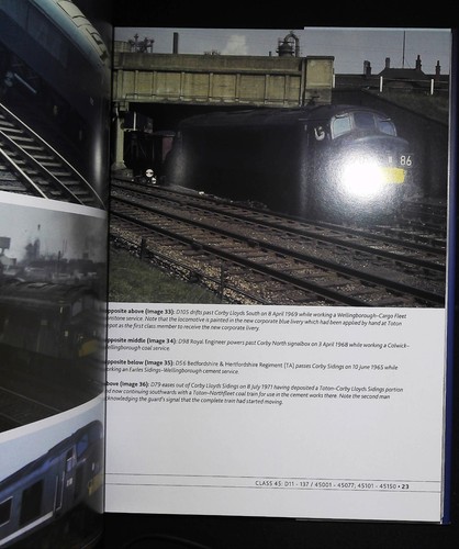 British Railways Diesel Electric Classes 44 to 46 Midland Trains NEW Hardcover - Picture 4 of 6