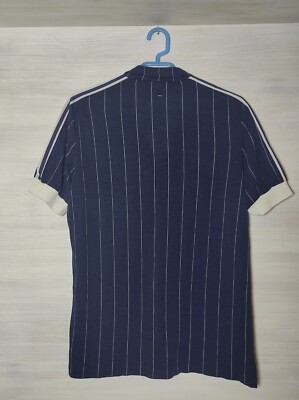 アディダスジロンダンドゥ.ボルドーホームシャツ、Lサイズ FC GIRONDINS DE BORDEAUX 1981-84 HOME SHIRT ADIDAS JERSEY