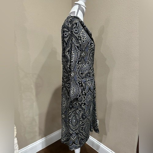 Antonio Melani dress with cowl neck in a beautiful paisley print - Picture 3 of 5