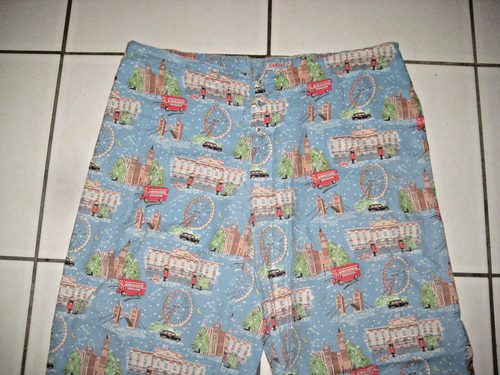 Cath Kidston PJ Pajama Pants England Landmarks Buckingham Palace Lounge Size M - Picture 2 of 7