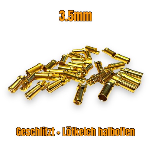Goldstecker 2mm 3,0mm 3,5mm 4mm 5mm 5,5mm 6,0mm 6,5mm 8,0mm Stecker Buchse 2 4 5 - Picture 34 of 89