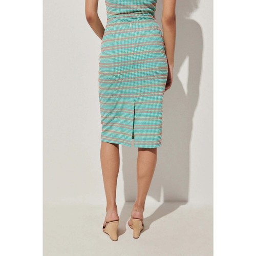 Rachel Comey Revival Top Keena Bottoms Bikini Baldera Falda Elástica Rayas XS - Imagen 10 de 20