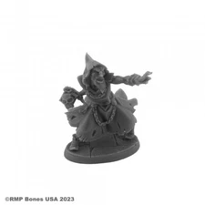 HYBORIAN WIZARD Reaper Miniatures Bones USA Dungeon Dwellers REM07118 D&D