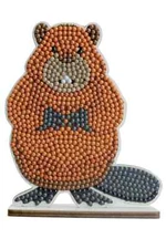 Beaver Crystal Art Wildlife Buddies Kit Craft Buddy New