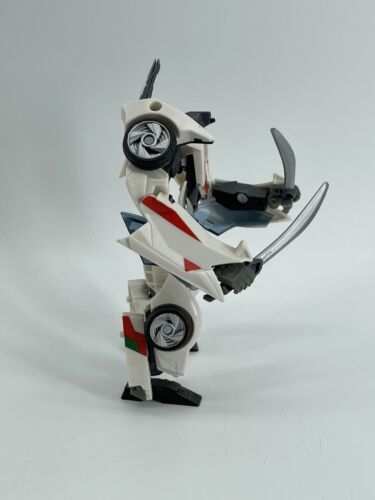 Transformers Prime Robots Verkleidung Deluxe Wheeljack komplett mit manueller Kartenrückseite - Bild 3 von 13