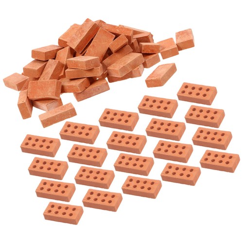 100pcs Diy Accessories Simulated Bricks Mini Landscape Brick Sand Table Supply - Picture 10 of 12