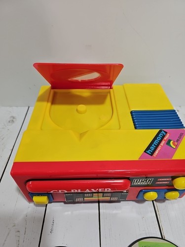 Reproductor de música de disco Lazer vintage control de CD NavyStar imagen juguete para niños - Imagen 6 de 16
