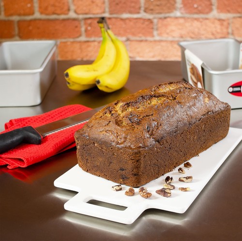 Fat Daddio's BP-5642 Anodized Aluminum Bread Loaf Pan 7.75 x 3.75 x 2.5 Inch - Picture 3 of 7