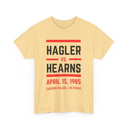 Camiseta Hagler Hearns Fight Boxeo Años 80 Leonard Duran Unisex Algodón Camiseta - Imagen 16 de 41