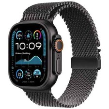 Titanium Milanese Loop Strap For Apple Watch 11 10 9 876 SE 44/46/49mm Ultra 2 3