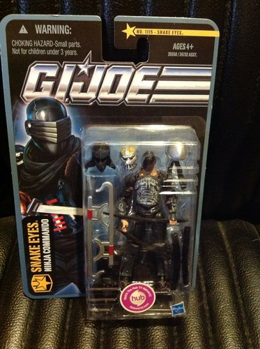 GI JOE SNAKE-EYES Pursuit Of Cobra Desert Battle Action Figure Military Soldier - Picture 1 of 2