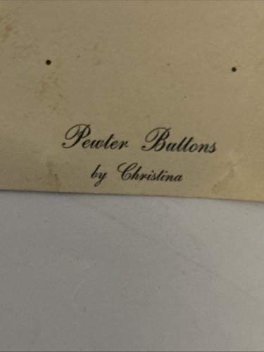 Christine Pewter Covered Bridge Picture Buttons - Picture 4 of 5