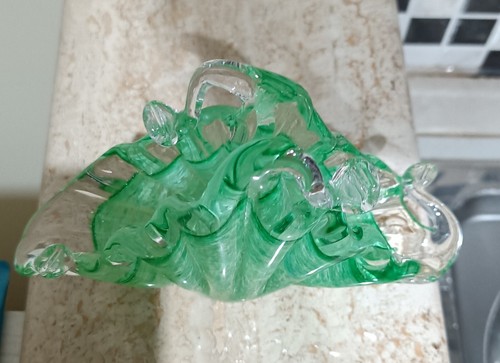 Porta tovaglioli in vetro soffiato di Murano - Foto 2 di 2