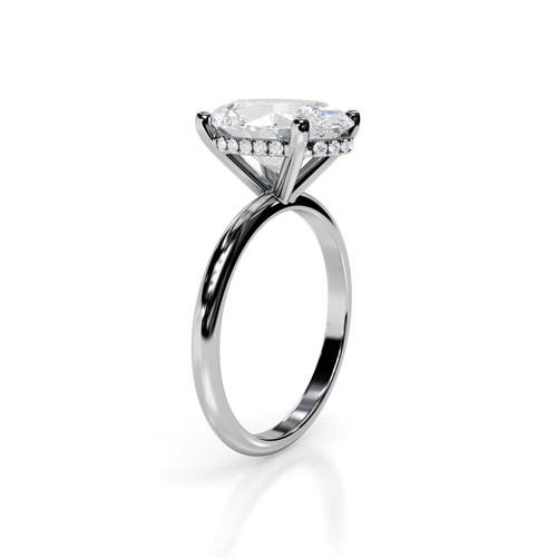 14k White Gold Ring G VS1 5.05 Ct Lab-created Diamond IGI Certified Jewelry Gift - Picture 43 of 48