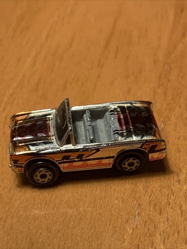 Micro Machines LINCOLN CONTINENTAL ‘65 Car 1989 Shiny Silver Convertible GALOOB - Picture 3 of 6