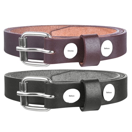Echtledergürtel 1" - 2,5 cm breit einteilig 100 % Echtleder Gürtel Unisex - Bild 3 von 15