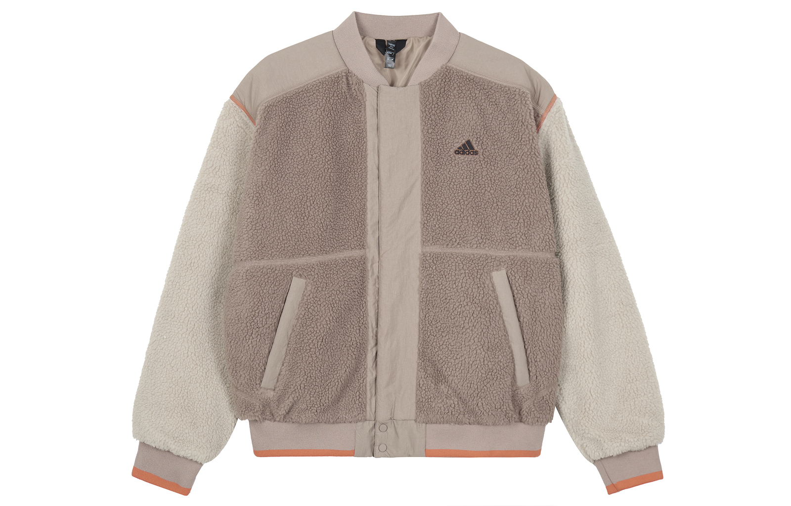 спортивная утепленная куртка adidas с воротником-стойкой