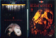 BLAIR WITCH TRIPLE 1-2-3: Project-Book of Shadows-Remake- Cult Horror- NEW 3 DVD