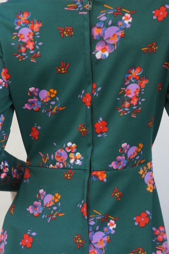 Maxi vestido vintage años 70 estampado floral de Devonshire Lady - Imagen 10 de 11