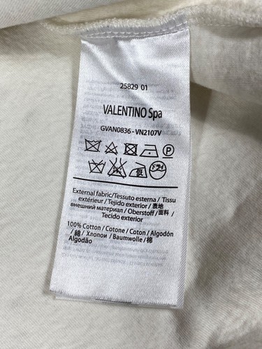 Valentino Garavani Sweatshirt Women Big Logo Y2K Style Size M - Picture 9 of 11