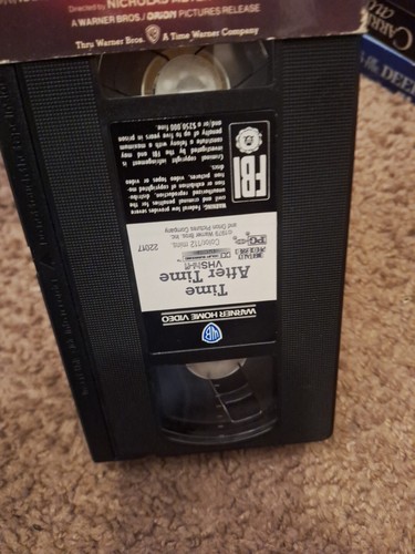 Time After Time w/ Malcolm McDowell & Mary Steenburgen (VHS, 1994) Warner Home - Picture 3 of 4