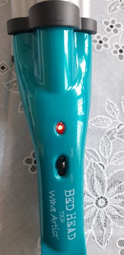 Bed Head TIGI Wave Artist Curling Waving Iron 3 Waver Beach Hair Crimper Teal - Picture 9 of 13