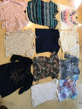 Mixed Huge Lot Blouse Tops Size Large Xl 2 Xl Amost Famous Cj Banks Forever Chap