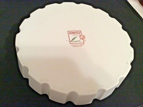 Vintage Shafford 9" Keramik Kuchen Quiche Backform Nr. 1 Bloomfield Street - Bild 5 von 5
