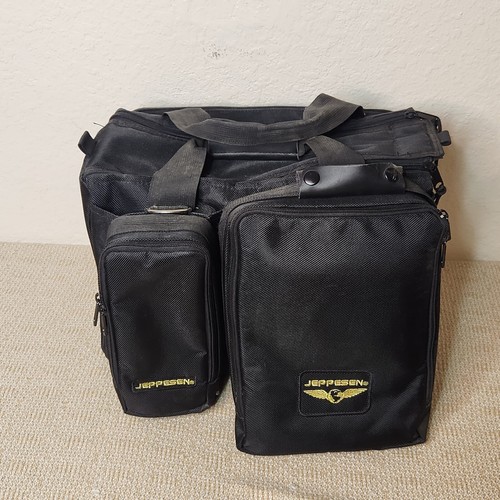 JEPPESEN AVIATOR FLIGHT BAG Customizable & Detachable Cases p/n 10001854