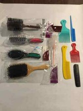CLEARANCE/LIQUIDATION - 10 Piece Pro Salon Hair Styling Brush and Combs Set NEW