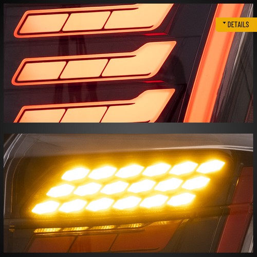 For Toyota 4Runner 2014-2023 LED Tail Lights Animation Rear Lamps Clear Lens L+H - Picture 10 of 12