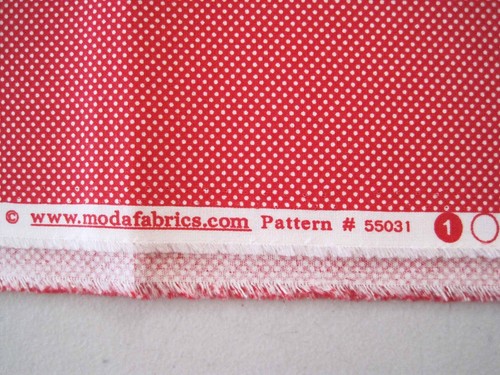 Lot 5 Half Yards Moda Ruby Bonnie & Camille Fabric Pin Dots Green Aqua Red 107 - Picture 5 of 5